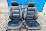 BMW E36 coupe cabrio compact voorstoelen zwart leer, Auto-onderdelen, Interieur en Bekleding, Ophalen, BMW