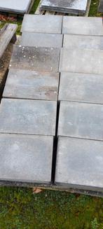 Beton tegels 30 x 20 x 6 cm Antraciet., Beton, Gebruikt, Ophalen, Terrastegels