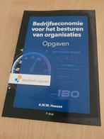 Bedrijfseconomie voor het besturen van organisaties-opgaven, Ophalen of Verzenden, Zo goed als nieuw, A.W.W. Heezen, Nederlands