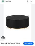 Ronde Westwing Salontafel, Huis en Inrichting, Tafels | Salontafels, Gebruikt, Rond, Minder dan 50 cm, Overige houtsoorten