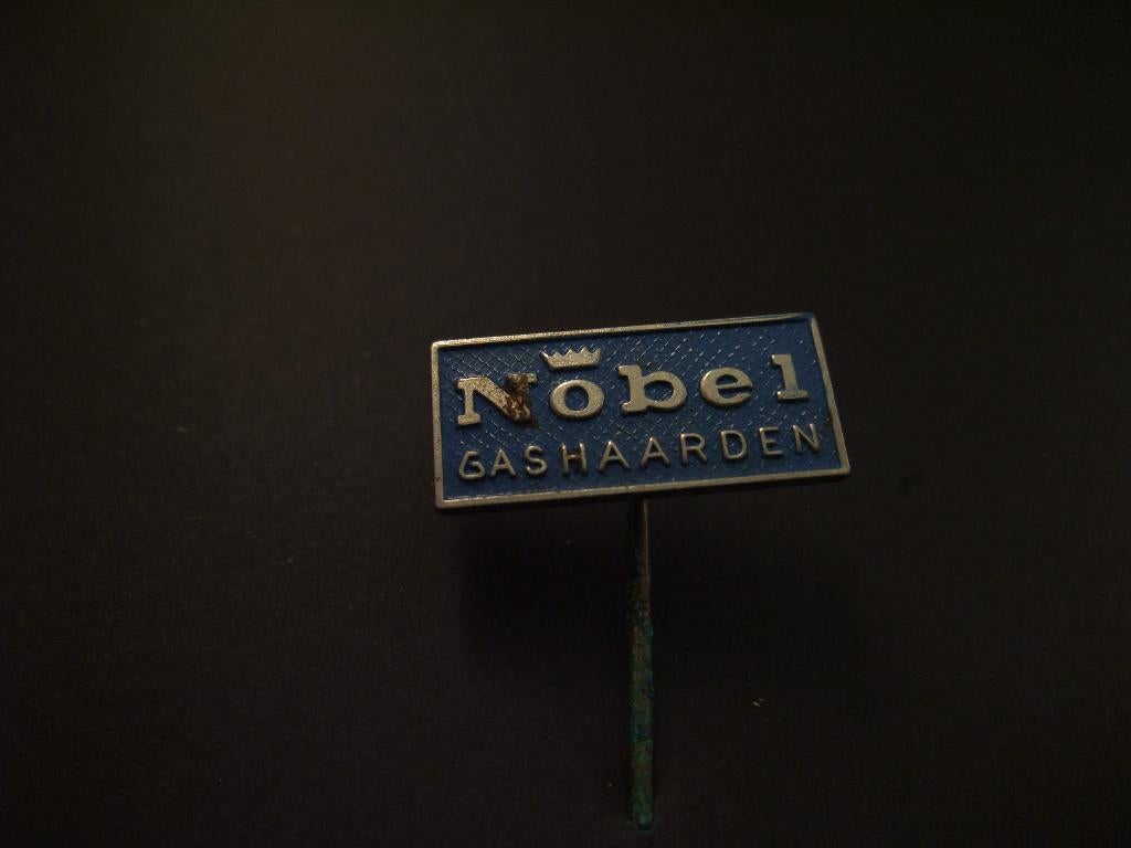 Nobel gashaarden ( merknaam van Inalfa Venray) speldje, Ophalen of Verzenden, Gebruikt, Overige onderwerpen