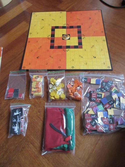 Bordspel 7 Seven, Hobby en Vrije tijd, Gezelschapsspellen | Bordspellen, Gebruikt, Een of twee spelers, Drie of vier spelers, Ophalen of Verzenden