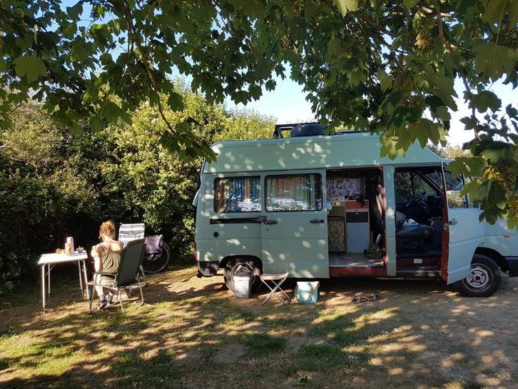 Renault Traffic 1991, Caravans en Kamperen, Campers, Particulier, tot en met 2, Buscamper of Camperbus, Overige merken, LPG, Ophalen