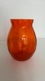 Oranje vaasje, rozendaal, leerdam, copier , kristalunie, Antiek en Kunst, Antiek | Glas en Kristal, Ophalen of Verzenden