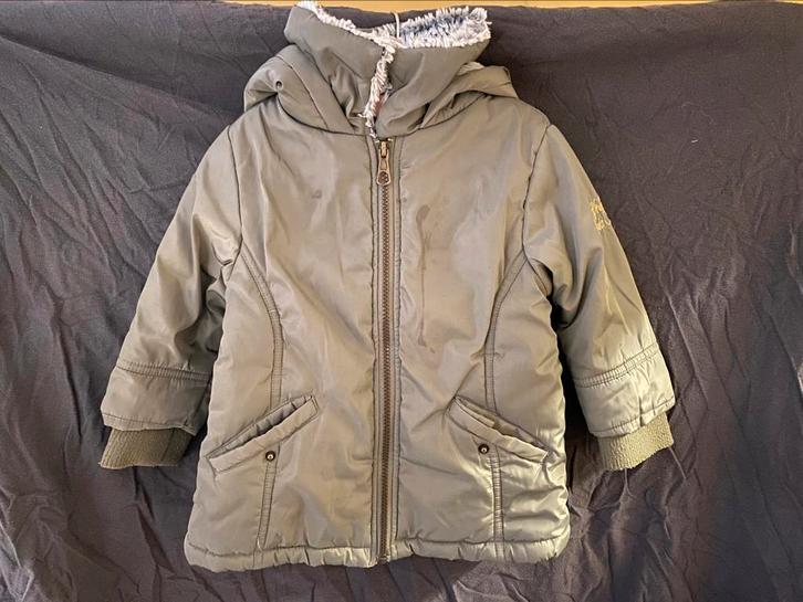 Meisjes winterjas maat 92, Kinderen en Baby's, Kinderkleding | Maat 92, Zo goed als nieuw, Meisje, Jas, Ophalen of Verzenden