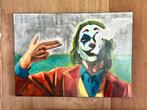 Handgeschilderd Joker schilderij op canvas, Antiek en Kunst, Kunst | Schilderijen | Modern, Ophalen of Verzenden