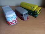 3 auto koekblikken  vw-citroen-chv, Ophalen of Verzenden, Gebruikt