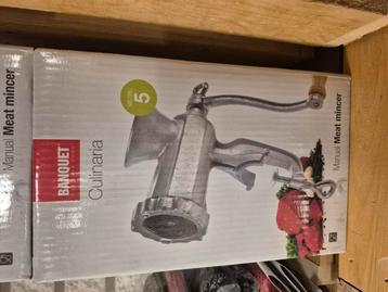 Vleesmolen beschikbaar voor biedingen