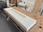 Corian solid surface (dubbele) wastafel 2.00 mtr, Ophalen, 150 tot 200 cm, Nieuw, Minder dan 100 cm