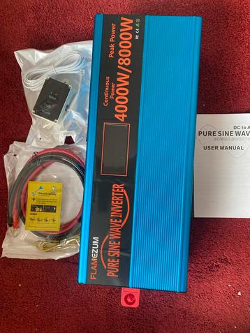 Omvormer 4000W/8000W - Zonnepanelen naar Wisselstroom beschikbaar voor biedingen