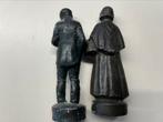 Twee beeldjes, Antiek en Kunst, Antiek | Tin, Ophalen of Verzenden