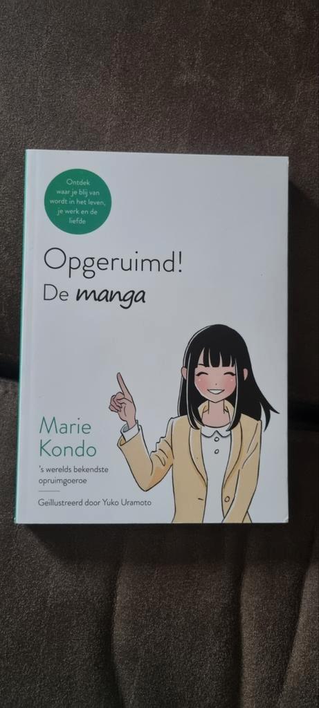 Marie Kondo - Opgeruimd! De manga, Boeken, Psychologie, Zo goed als nieuw, Ophalen of Verzenden