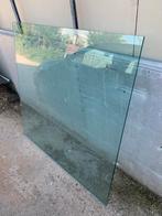 3 dikke GLASPLATEN voor onder een HOUTKACHEL, Verzenden, Gebruikt, Hout, Houtkachel