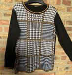 Nieuw! Laura Torelli prachtige trui zwart  pied de poule 44, Zwart, Maat 42/44 (L), Nieuw, Ophalen of Verzenden