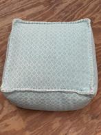 Riverdale poef kleur blauw, Huis en Inrichting, Banken | Voetenbanken en Poefen, Ophalen, Zo goed als nieuw, Rond, Minder dan 50 cm