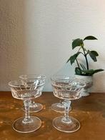 Vintage borrelglaasjes van Christal d’Arques Durand, Verzamelen, Glas en Borrelglaasjes, Ophalen of Verzenden, Zo goed als nieuw