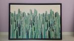 Coco maison schilderij cactussen met baklijst zwart, Antiek en Kunst, Kunst | Schilderijen | Abstract, Ophalen