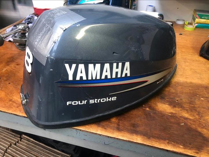 Yamaha / Suzuki 6 , 8 , 9.9 Pk 4 takt motorkap / kap, Watersport en Boten, Bootonderdelen, Ophalen of Verzenden