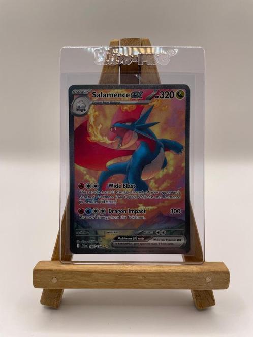 Salamence ex #187 - Pokémon Journey Together, Hobby en Vrije tijd, Verzamelkaartspellen | Pokémon, Nieuw, Losse kaart, Foil, Ophalen of Verzenden