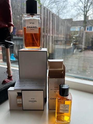 Vintage niche Chanel parfums beschikbaar voor biedingen