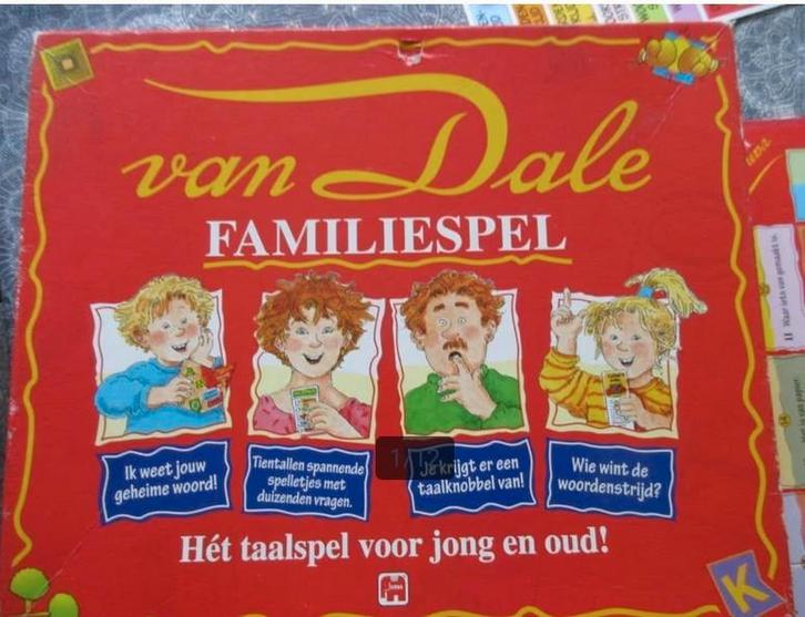 Het van Dale Familiespel, Hobby en Vrije tijd, Gezelschapsspellen | Bordspellen, Gebruikt, Ophalen of Verzenden