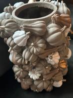 Vaas met pompoenen, Huis en Inrichting, Woonaccessoires | Vazen, Overige materialen, Overige kleuren, Nieuw, Ophalen of Verzenden