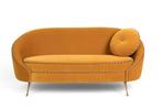 Bold Monkey - Loveseat Don't Love Me velvet, Overige materialen, 150 tot 200 cm, Tweepersoons, 75 tot 100 cm