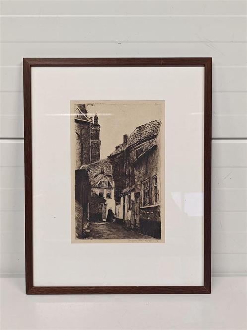 A6625 Ets Johannes Graadt van Roggen [Zürcher], Antiek en Kunst, Kunst | Etsen en Gravures, Ophalen of Verzenden