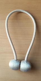 Glimmende beige gordijnbinder - als nieuw, Ophalen of Verzenden, Zo goed als nieuw, Beige, Gordijnbinder