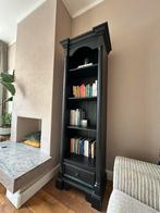 Zwarte boekenkast., Ophalen, 50 tot 100 cm, Zo goed als nieuw, 150 tot 200 cm
