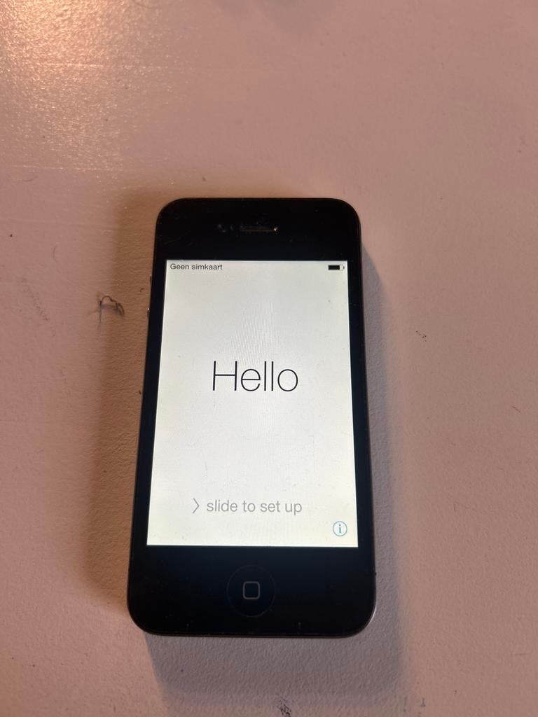 iPhone 4 - Klassieker in goede staat, Telecommunicatie, Mobiele telefoons | Apple iPhone, Gebruikt, 16 GB, Zwart, Ophalen of Verzenden