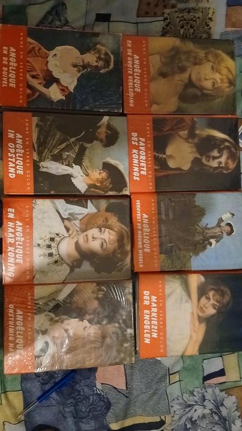 Angelique cyclus serie boeken van Anne en Serge Golon.8stks, Boeken, Historische romans, Zo goed als nieuw, Ophalen of Verzenden
