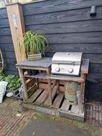 RVS Gasbarbecue met 2 Branders, Ophalen of Verzenden, Gebruikt, Onbekend