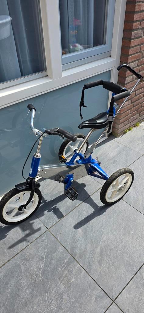 Aangepaste driewieler voor kinderen, Fietsen en Brommers, Fietsen | Driewielers, Gebruikt, Duwstang, Verstelbare zitting, Ophalen