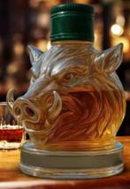 Prachtige glazen Whisky karaf Zwijn (320ml), Verzamelen, Glas en Borrelglaasjes, Ophalen of Verzenden, Nieuw, Overige typen