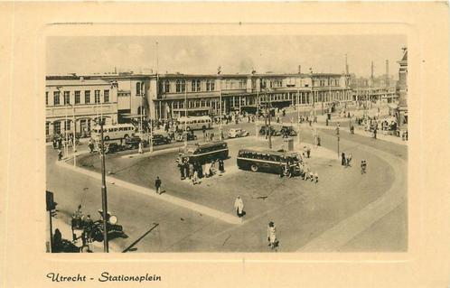 (386-106-019) Utrecht Stationsplein, Verzamelen, Ansichtkaarten | Nederland, Utrecht, Verzenden