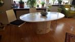 SOLIDE CARRARA MARMEREN TAFEL, Huis en Inrichting, Tafels | Eettafels, Ophalen, Overige materialen, Gebruikt, 50 tot 100 cm