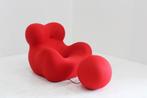 La Mamma Up5 UP6 Gaetano Pesce B&B Italia fauteuil rood, Ophalen, Gebruikt, 125 tot 150 cm, 100 tot 125 cm