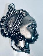 Vintage Afrikaanse Zilveren Hanger, Verzenden, Gebruikt, Zilver