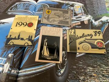Emaille Mercedes Badges 1988-89-90  beschikbaar voor biedingen