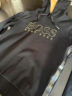 Hugo Boss Hoodie zwart/goud, Ophalen of Verzenden, Maat 56/58 (XL), Zwart