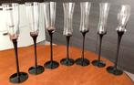 Mondgeblazen champagne flute - 7 stuks - 30 cm, Verzamelen, Glas en Borrelglaasjes, Overige typen, Ophalen of Verzenden, Zo goed als nieuw