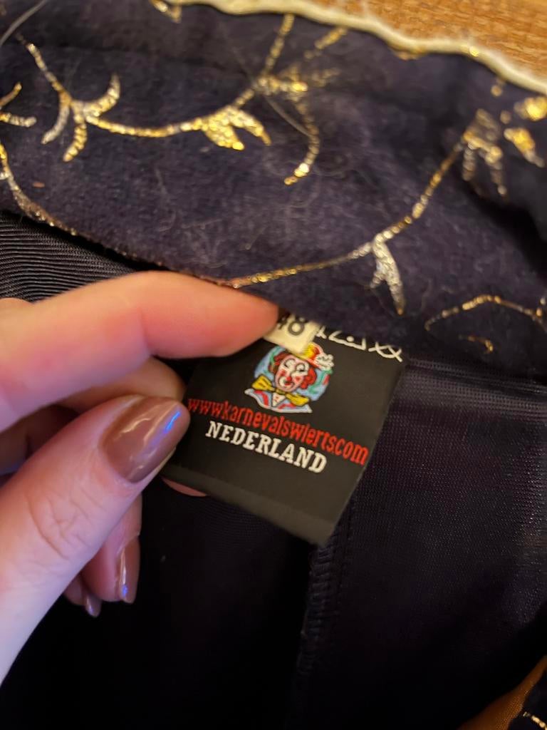 Carnaval Herenjas Maat S (48), Kleding | Heren, Carnavalskleding en Feestkleding, Carnaval, Maat 48/50 (M), Ophalen of Verzenden