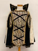 Jeugdprinsenpak zwart met goudkleurig borduursel - mt 176/S, Kinderen en Baby's, Kinderkleding | Maat 176, Ophalen of Verzenden