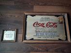 Coca Cola spiegels 2 stuks, Antiek en Kunst, Ophalen, Rechthoekig, Minder dan 50 cm, Minder dan 100 cm
