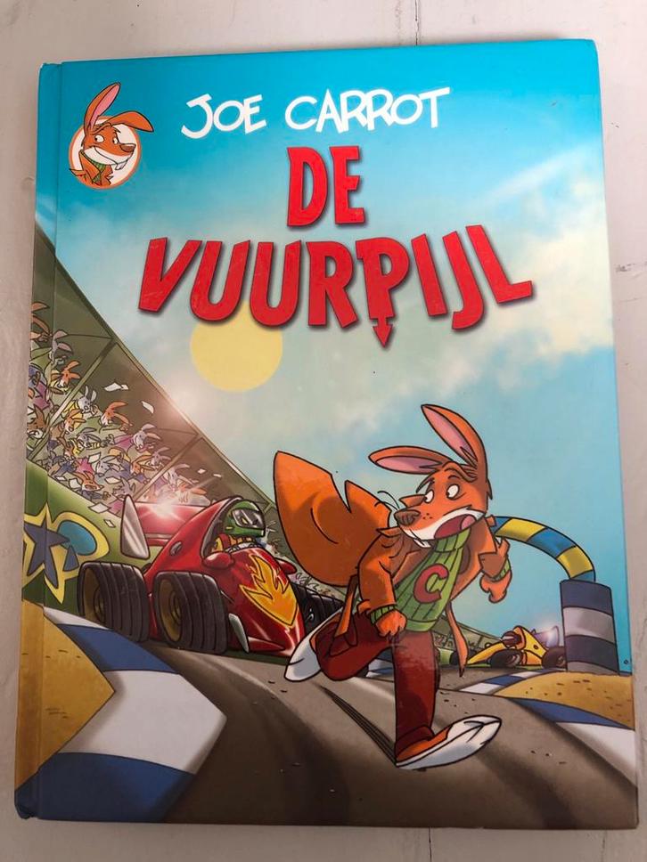 Joe Carrot - De Vuurpijl - Jeugdboek, Boeken, Kinderboeken | Jeugd | onder 10 jaar, Zo goed als nieuw, Fictie algemeen, Ophalen of Verzenden