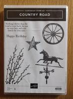 Stampin' Up! stempelset - Country Road, Hobby en Vrije tijd, Stempelen, Ophalen of Verzenden, Zo goed als nieuw