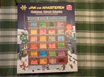 Jan van Haasteren adventpuzzel 2024 24x 54 stukjes, Ophalen of Verzenden, 500 t/m 1500 stukjes, Zo goed als nieuw, Legpuzzel