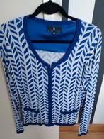 Mooi blauw  wit vest van Mart Visser - Maat L, Maat 42/44 (L), Ophalen of Verzenden, Zo goed als nieuw, Mart Visser