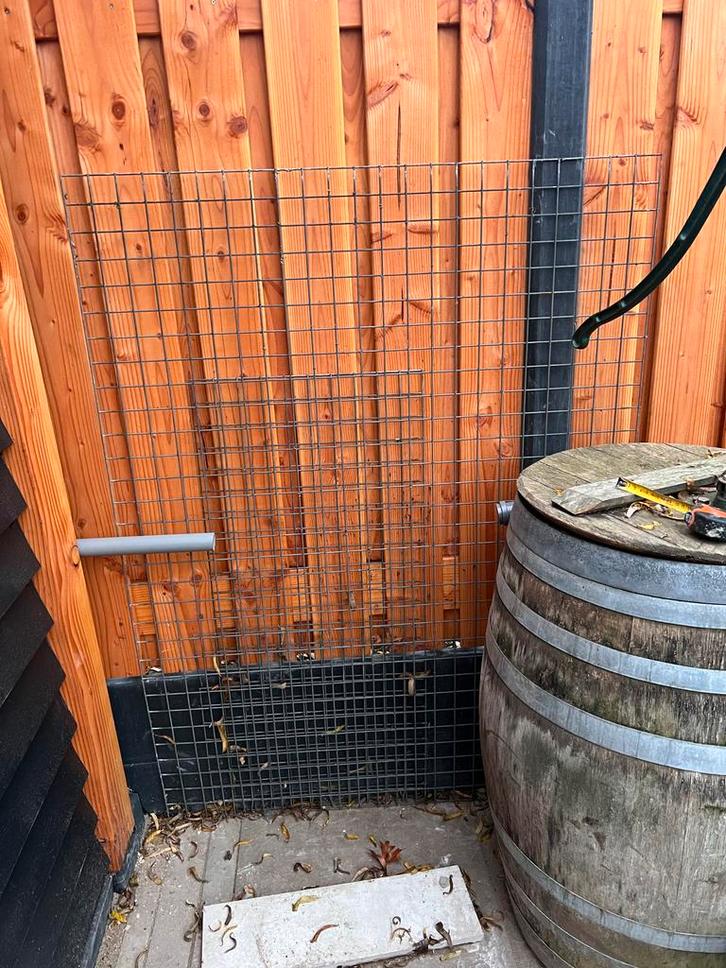 Verzinkte staalmatten, Tuin en Terras, Gaas en Draad, Gebruikt, Gaas, Minder dan 10 meter, Ophalen